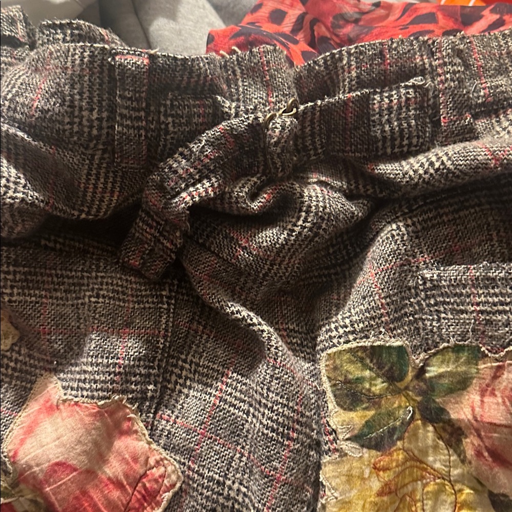Magnolia Pearl Plaid pants with Red Accents - Picture 15 of 15